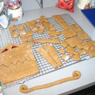 Our Version of The 2011 Disneyland Haunted Mansion Gingerbread House (Part One)